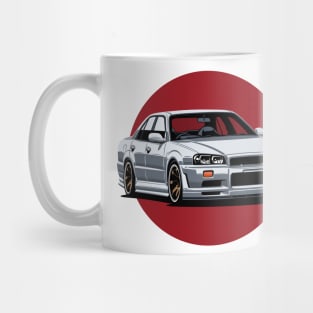 Skyline R34 sedan Mug